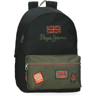 Pepe Jeans Kaki Ryggsäck - Skolryggsäck Pepe Jeans Kaki Ryggsäck - Skolryggsäck