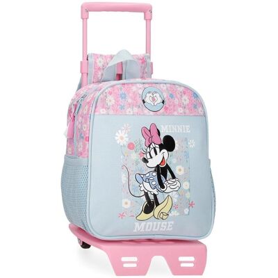 Szkolny Plecak Trolley Minnie Mouse Jasnoniebieski Disney Szkolny Plecak Trolley Minnie Mouse Jasnoniebieski Disney