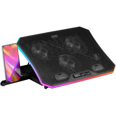 Support pour ordinateur portable Mars Gaming MNBC6 - Réglable et Ergonomique - Publicité Support pour ordinateur portable Mars Gaming MNBC6 - Réglable et Ergonomique - Publicité