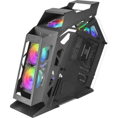 Mars Gaming MC61 Micro-ATX számítógépház üveg és RGB Mars Gaming MC61 Micro-ATX számítógépház üveg és RGB