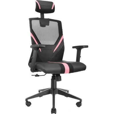 Chaise Gaming Mars Gaming MGC-ERGO Rose - Ergonomique et Respirable - Publicité Chaise Gaming Mars Gaming MGC-ERGO Rose - Ergonomique et Respirable - Publicité