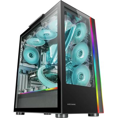 Mars Gaming MCULTRA Számítógépház - RGB, Edzett üveg, E-ATX támogatás Mars Gaming MCULTRA Számítógépház - RGB, Edzett üveg, E-ATX támogatás