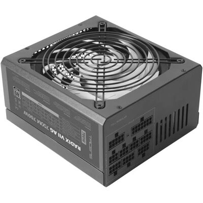 Alimentation Tacens Radix Vii AG 700M - 80 Plus Silver, 700W, Modulaire Alimentation Tacens Radix Vii AG 700M - 80 Plus Silver, 700W, Modulaire