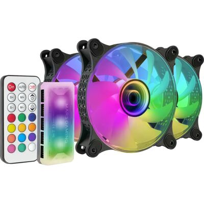 Mars Gaming MF-3DKIT ARGB Lüfter - Unendlichkeitsspiegel 3x 120mm Mars Gaming MF-3DKIT ARGB Lüfter - Unendlichkeitsspiegel 3x 120mm