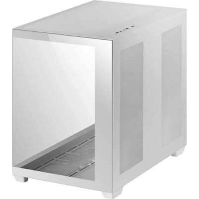 Boîtier PC Semi-tower ATX Blanc Mars Gaming MCV4 - Verre Trempé Boîtier PC Semi-tower ATX Blanc Mars Gaming MCV4 - Verre Trempé