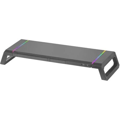 Supporto monitor Mars Gaming MGS-ONE - RGB Chroma, Regolabile Supporto monitor Mars Gaming MGS-ONE - RGB Chroma, Regolabile