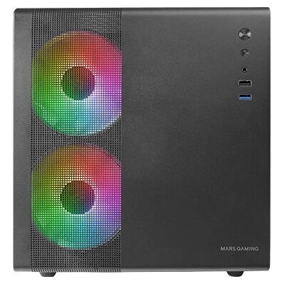 Mars Gaming MC-400 Mini Tower Fehér - PC ház Mars Gaming MC-400 Mini Tower Fehér - PC ház