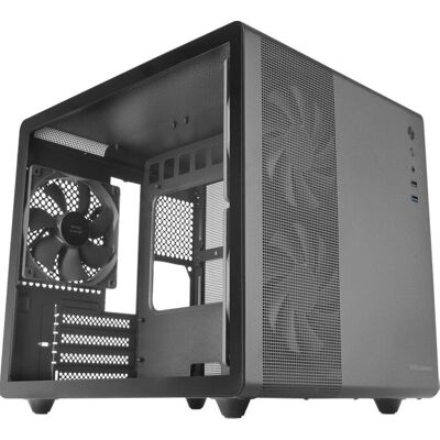Mars Gaming MC-MPRO Mini Torony PC-ház - Fekete Mars Gaming MC-MPRO Mini Torony PC-ház - Fekete