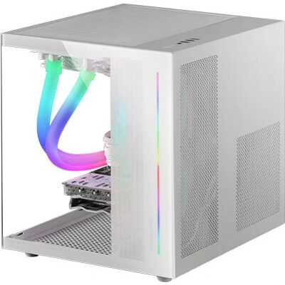 Mars Gaming MC-VIEWW Blanc - Boîtier Micro-ATX avec Verre Trempé - Publicité Mars Gaming MC-VIEWW Blanc - Boîtier Micro-ATX avec Verre Trempé - Publicité