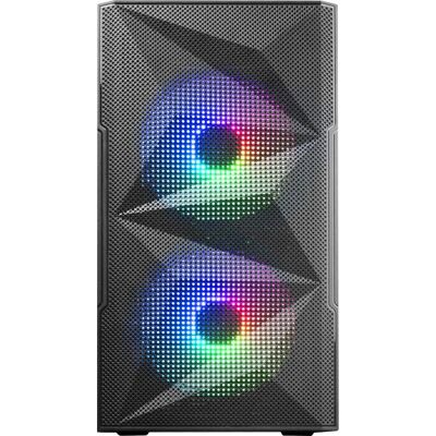 Mars Gaming MC-ME Mini Torre - Malla total, Vidrio templado, Ventiladores RGB Mars Gaming MC-ME Mini Torre - Malla total, Vidrio templado, Ventiladores RGB