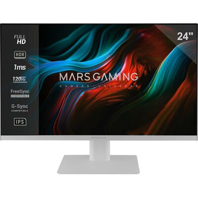 Monitor Gaming Full HD 24" Mars Gaming MV-24 - 120Hz, HDR10, FreeSync & G-SYNC Monitor Gaming Full HD 24" Mars Gaming MV-24 - 120Hz, HDR10, FreeSync & G-SYNC