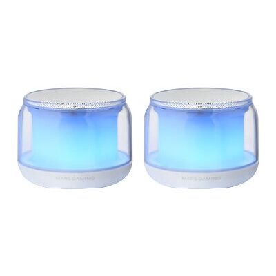 Mars Gaming MS-AURA Witte Bedrade & Draadloze Speakers Mars Gaming MS-AURA Witte Bedrade & Draadloze Speakers