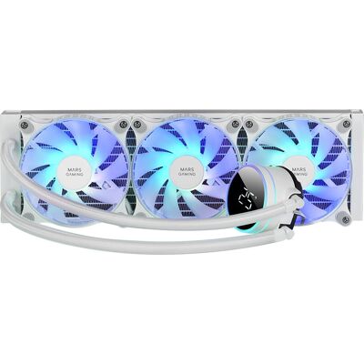 Mars Gaming ML-LCD360 Kit de Refroidissement Liquide - AIO, 600W TDP, ARGB, LCD, Blanc - Publicité Mars Gaming ML-LCD360 Kit de Refroidissement Liquide - AIO, 600W TDP, ARGB, LCD, Blanc - Publicité