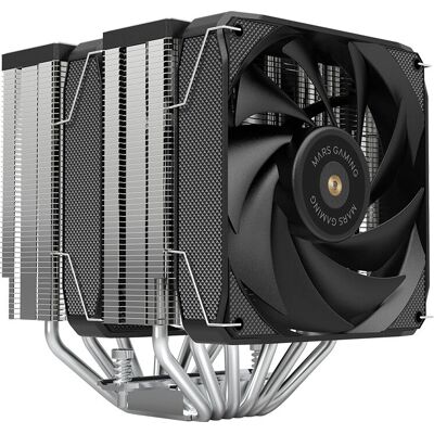 Mars Gaming MCPU-XU6 Dual-Tower CPU-Kühler - Unterstützt 350W TDP Mars Gaming MCPU-XU6 Dual-Tower CPU-Kühler - Unterstützt 350W TDP