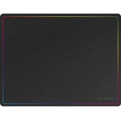 Tapis de Souris Mars Gaming MMP124 - Bordures Arc-en-Ciel, Nano-tissu, Base Antidérapante Tapis de Souris Mars Gaming MMP124 - Bordures Arc-en-Ciel, Nano-tissu, Base Antidérapante