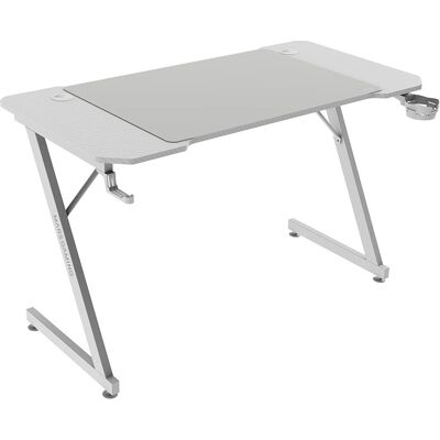 Mars Gaming MGD-X120W Escritorio Gaming Blanco Superficie en Fibra de Carbono Grande 120x60cm Mars Gaming MGD-X120W Escritorio Gaming Blanco Superficie en Fibra de Carbono Grande 120x60cm