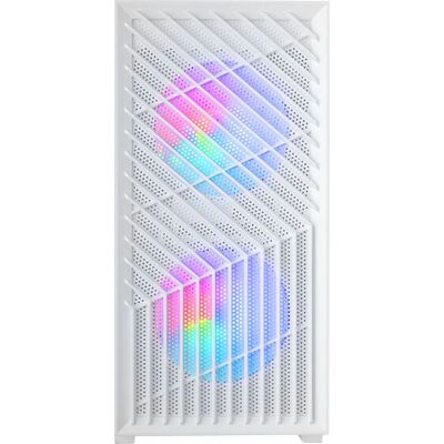 Mars Gaming MC-VORTEXW Weiße MicroATX Gaming PC-Gehäuse Mars Gaming MC-VORTEXW Weiße MicroATX Gaming PC-Gehäuse