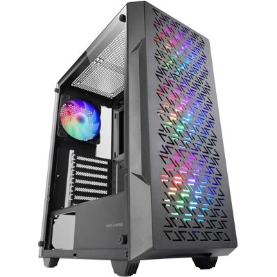 Mars Gaming MC-GEO - Obudowa ATX do Komputera z RGB Wentylatorami & Hartowanego Szkła Mars Gaming MC-GEO - Obudowa ATX do Komputera z RGB Wentylatorami & Hartowanego Szkła