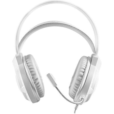 Cuffie Mars Gaming MH124W Bianche - Headset Gaming RGB Cuffie Mars Gaming MH124W Bianche - Headset Gaming RGB