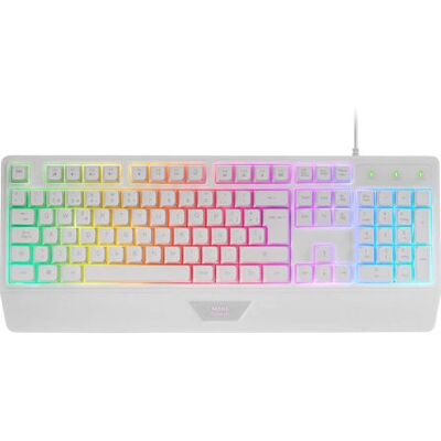 Mars Gaming MK124 Clavier Ergonomique Mécanique Rainbow - Clavier Mars Gaming MK124 Clavier Ergonomique Mécanique Rainbow - Clavier