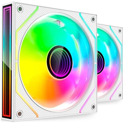 Kit de Ventilateurs ARGB MF-3DPROX2 - Système de Refroidissement PC - Publicité Kit de Ventilateurs ARGB MF-3DPROX2 - Système de Refroidissement PC - Publicité
