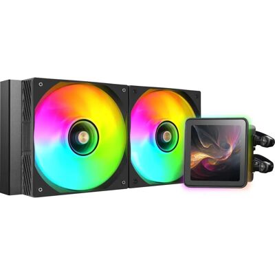 Mars Gaming ML-VISIONPRO240 Vätskekylare - Allt-i-ett 12cm Svart Mars Gaming ML-VISIONPRO240 Vätskekylare - Allt-i-ett 12cm Svart