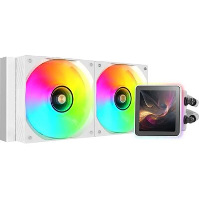 Mars Gaming ML-VISIONPRO240 - Folyadékhűtő - Fehér Mars Gaming ML-VISIONPRO240 - Folyadékhűtő - Fehér