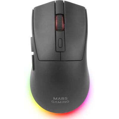 Mars Gaming MM-T3 Drahtlose Gaming-Maus - Bluetooth, RF, USB-C - 14400 DPI Mars Gaming MM-T3 Drahtlose Gaming-Maus - Bluetooth, RF, USB-C - 14400 DPI