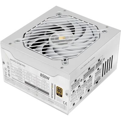 Mars Gaming MPB850PSI Áramforrás 850W Fehér - Power Supply Unit Mars Gaming MPB850PSI Áramforrás 850W Fehér - Power Supply Unit