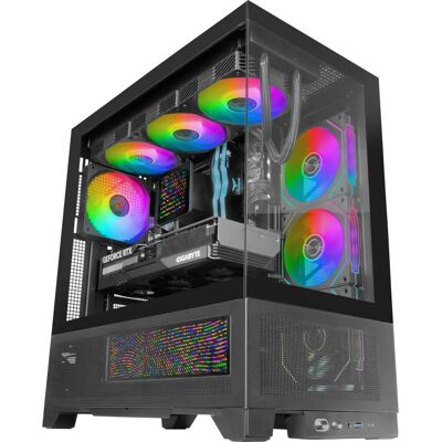 Mars Gaming MCLCDX Midi Tower - Computer Gehäuse Mars Gaming MCLCDX Midi Tower - Computer Gehäuse