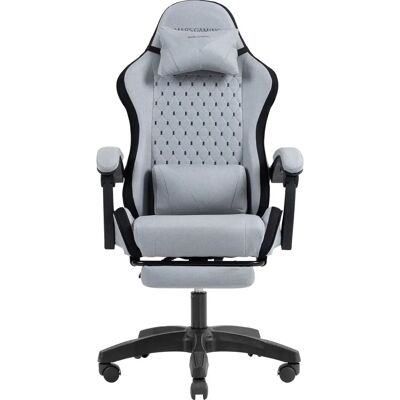 Cadeira de gaming Mars Gaming MGC-X - Assento ergonômico ajustável - Preto, Cinza Cadeira de gaming Mars Gaming MGC-X - Assento ergonômico ajustável - Preto, Cinza
