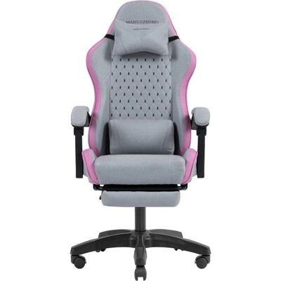 Mars Gaming - MGC-X - Gris - Ergonomique - Chaise Gaming - Publicité Mars Gaming - MGC-X - Gris - Ergonomique - Chaise Gaming - Publicité