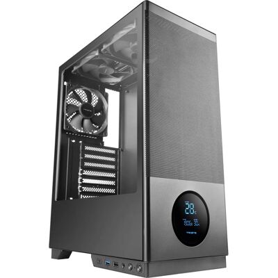 Tacens Sagitta20 Schwarzes Midi Tower Gehäuse - Erweiteter Luftstrom & LED-Anzeige Tacens Sagitta20 Schwarzes Midi Tower Gehäuse - Erweiteter Luftstrom & LED-Anzeige