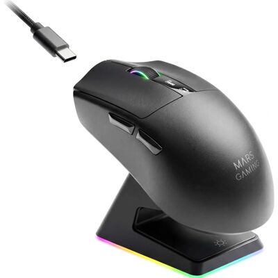 Mars Gaming - MMWELITE - Sem fio - 20000 DPI - Mouse Mars Gaming - MMWELITE - Sem fio - 20000 DPI - Mouse