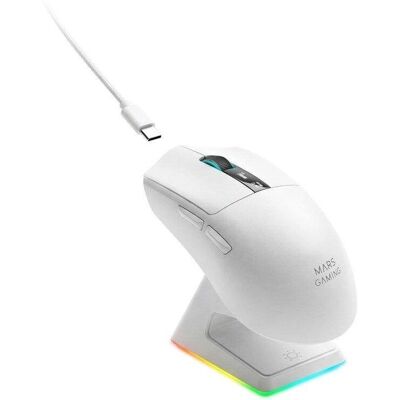 Mars Gaming - MMWELITEW - 20000 DPI - Tri-Mode - Maus Mars Gaming - MMWELITEW - 20000 DPI - Tri-Mode - Maus