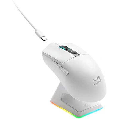 Mars Gaming - MMWELITEW - 20000 DPI - Tri-mode - Souris Mars Gaming - MMWELITEW - 20000 DPI - Tri-mode - Souris