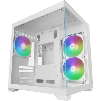 Mars Gaming MC-VIEW3 Kompakte MicroATX Glas-PC-Gehäuse Mars Gaming MC-VIEW3 Kompakte MicroATX Glas-PC-Gehäuse