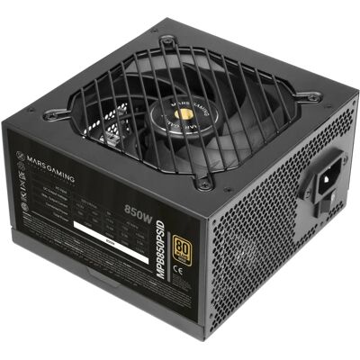 Mars Gaming - MPB850PSID - 850W - ATX 3.1 PCIe 5.1 - Fuente de alimentación Mars Gaming - MPB850PSID - 850W - ATX 3.1 PCIe 5.1 - Fuente de alimentación