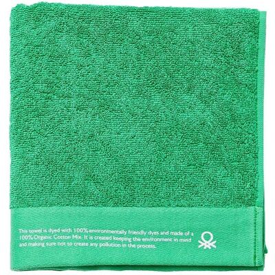 Asciugamano Verde Organico Benetton - 50x90cm Asciugamano Verde Organico Benetton - 50x90cm
