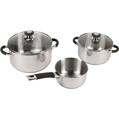 Juego de Cocina San Ignacio BILMA Acero Inoxidable 5 Piezas Juego de Cocina San Ignacio BILMA Acero Inoxidable 5 Piezas