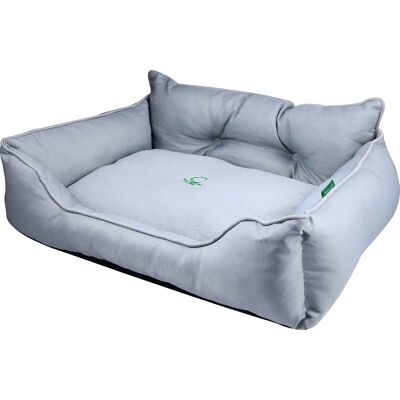 Grand Lit pour Animaux Benetton - Ergonomique, Lavable, Gris - Publicité Grand Lit pour Animaux Benetton - Ergonomique, Lavable, Gris - Publicité