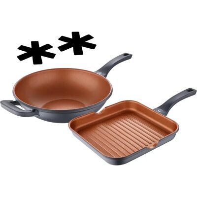 San Ignacio Kupfer Gussaluminium Kochgeschirr-Set - 4 St San Ignacio Kupfer Gussaluminium Kochgeschirr-Set - 4 St