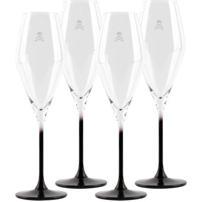 Scalpers 18,2cl Kristall Champagnergläser Set of 4 Scalpers 18,2cl Kristall Champagnergläser Set of 4