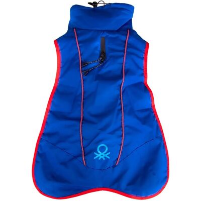 Benetton Blue Breathable Dog Coat - Coats and capes Benetton Blue Breathable Dog Coat - Coats and capes