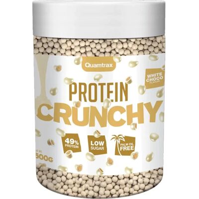 Quamtrax Chocolate Branco Crocante de Proteínas - Lanche de Proteínas Quamtrax Chocolate Branco Crocante de Proteínas - Lanche de Proteínas