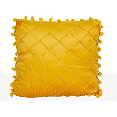 Cojín Romimex Amarillo 40 x 5 x 40 cm Cojín Romimex Amarillo 40 x 5 x 40 cm