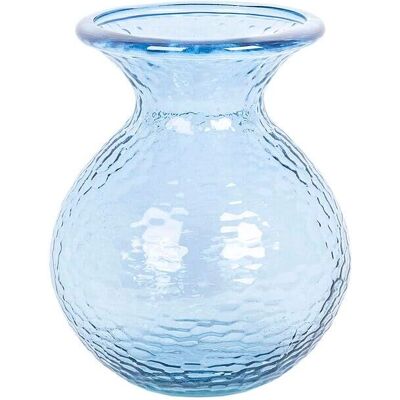 Vase Romimex Verre Recyclé Bleu - Vase Vase Romimex Verre Recyclé Bleu - Vase