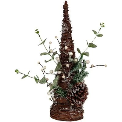 Arbre de Noël Romimex Conique de pin - Sapin de Noël - Publicité Arbre de Noël Romimex Conique de pin - Sapin de Noël - Publicité