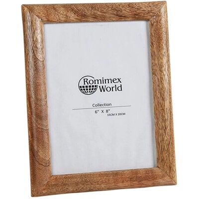 Cadre Photo Romimex Bois Marron - Cadre Photo Cadre Photo Romimex Bois Marron - Cadre Photo