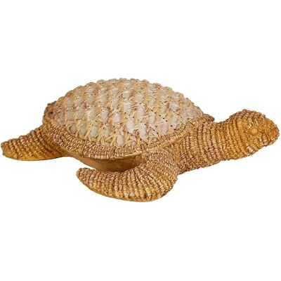 Figure Décorative Romimex Beige Naturel Polyresin - Tortue Figure Décorative Romimex Beige Naturel Polyresin - Tortue